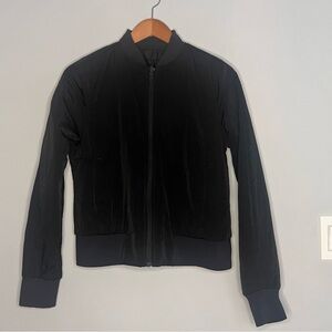Lululemon Non Stop Bomber Reversible Black Size 6